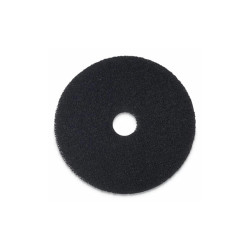 Boardwalk® Stripping Floor Pads, 12" Diameter, Black, 5/carton BWK4012BLA