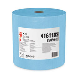 WypAll® X70 Cloths, Jumbo Roll, 12.4 x 12.2, Blue, 870/Roll KCC 41611