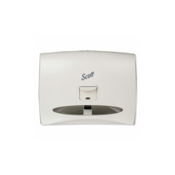 Scott® Personal Seat Cover Dispenser, 17.5 X 2.25 X 13.25, White 9505