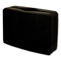 GEN Countertop Folded Towel Dispenser, 10.63 X 7.28 X 4.53, Black AH52010