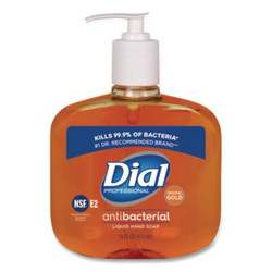 Dial® Professional Gold Antibacterial Liquid Hand Soap, 16 oz 80790
