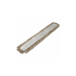 Boardwalk® Mop Head, Dust, Cotton, 48 X 3, White BWK1048