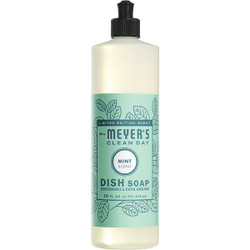 Mrs. Meyer's Clean Day 16 Oz. Mint Liquid Dish Soap 694977