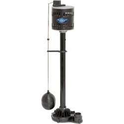 Superior Pump 1/3 HP Thermoplastic Pedestal Sump Pump 92333