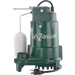 Zoeller 1/2 HP Pro 115V Cast Iron Submersible Sump Pump 1096-0001