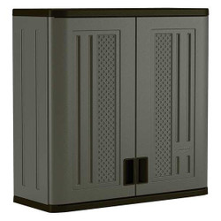 Suncast WallCab,30 1/4"x30"x12",Silver,1Shlv BMC3000