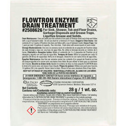 Stearns Flowtron Enzyme Drain Treatment - 1 oz Packs 72 Packs/Case - 2508626