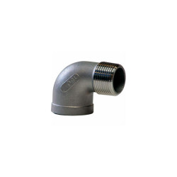 3/4 In. 304 Stainless Steel 90 Degree Street Elbow - MNPT X FNPT - Class 150 - 3
