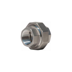 1-1/4 In. 304 Stainless Steel Union - FNPT - Class 150 - 300 PSI - Import