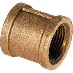 1-1/2 In. Lead Free Brass Coupling - FNPT - 125 PSI - Import