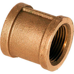 1/2 In. Lead Free Brass Coupling - FNPT - 125 PSI - Import