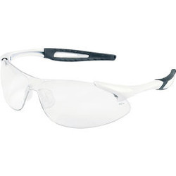 MCR Safety Klondike KD112 Safety Glasses KD1 MatteBlack Finish Frame Gray Lens