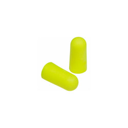 3M E-A-R Soft Earplugs Uncorded Yellow Neon 310-1250 Regular Size 200 Pairs/Box