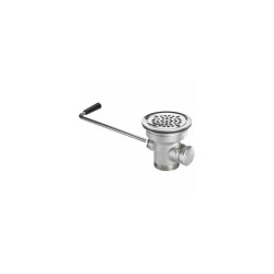 Krowne 22-204 - 3-1/2"" Twist Waste Drain with 1-1/4"" Overflow Outlet (Cap Incl