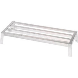 PVI DR1824-8 Aluminum Dunnage Rack 24""W x 18""D x 8""H