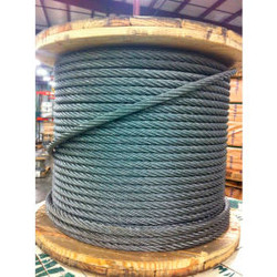 Southern Wire 250' 1/2"" Dia. 6x19 Improved Plow Steel Galvanized Wire Rope