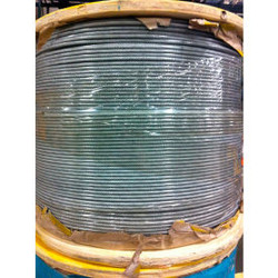 Southern Wire 250' 1/16"" Diameter Vinyl Coated 1/8"" Diameter 7x7 Galvanized Ai