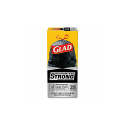 Glad® BAG,GLAD,TRSH,DS,30GAL,BK 78966