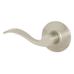 Schlage Satin Nickel Accent Passage Door Lever F10VACC619