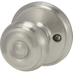 Schlage Satin Nickel Georgian Dummy Door Knob F170VGEO619