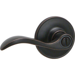 Dexter Aged Bronze Seville Privacy Door Lever  J40VSEV716