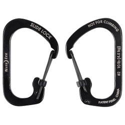 Nite Ize Carabiner, Stainless Steel, 10 lb Limit CSL2-01-R6