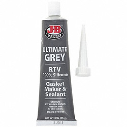 J-B Weld Adhesive Sealant,3 oz.,Tube,Gray  32327