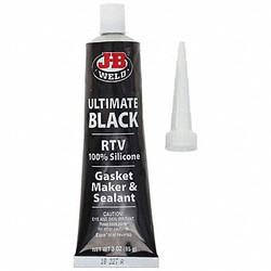 J-B Weld Silicone Adhesive Sealant,Black 31319
