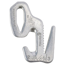 Nite Ize Rope Tightener,50 lb,Silver,1 3/4" L F9S-02-09