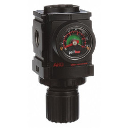 Aro Air Regulator,1/4 In. NPT,59 cfm,250 psi R37121-600
