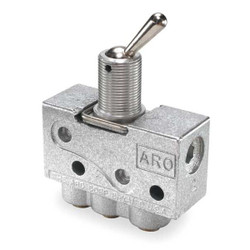 Aro Manual Air Control Valve, Toggle, Gray 223-2-C