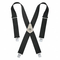 Clc Work Gear Suspenders,Black,Adjustable 110BLK