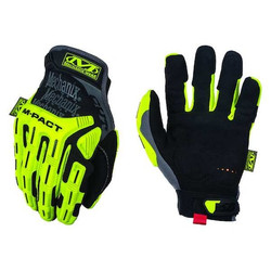 Mechanix Wear Mechanics Gloves,Yellow,8,PR  SMP-C91-008