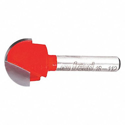 Freud Round Groove Cut Profile Router Bit,3/4" 18-112