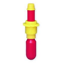 Justrite VertDrumLevelGauge,HDPE,30/55gal,D 5in 08530