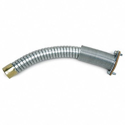 Justrite Flexible Hose,Stainless Steel,Silver,1"  11077