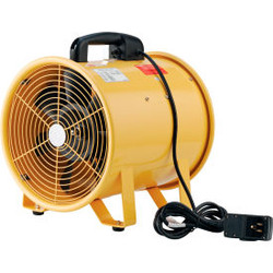 Global Industrial 12"" Confined Space Blower Fan 2 Speed 1640 CFM 3/8 HP