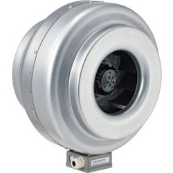 Global Industrial 12"" Galvanized Steel Inline Duct Fan W/ Energy Star Rating