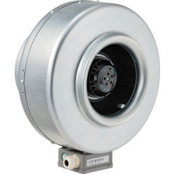 Global Industrial 8"" Galvanized Steel Inline Duct Fan W/ Energy Star Rating