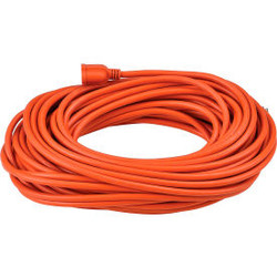 Global Industrial 100 Ft. Outdoor Extension Cord 14/3 Ga 13A Orange