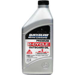 Mercury Quicksilver 16 Oz. Outboard 2-Cycle Motor Oil QUIK858020