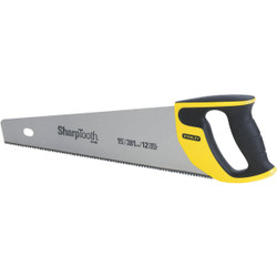 Stanley 15 In. L. Blade 12 PPI Comfort Grip Handle Hand Saw 20-526