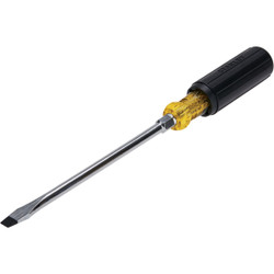 Stanley 3/8 In. x 8 In. Standard Vinyl Grip Slotted Screwdriver 66-092