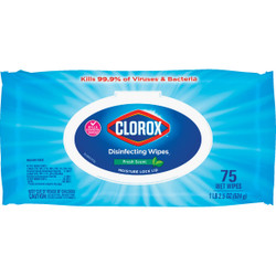 Clorox Fresh Scent Disinfecting Cleaning Wipes Flexpack (75-Count) 31430