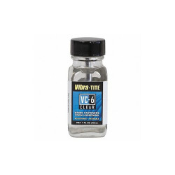 Vibra-Tite Threadlocker,Clear,Bottle,30mL 21930