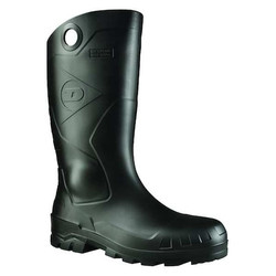 Dunlop Rubber Boot,Unisex,9,Knee,Black,PR 8677633