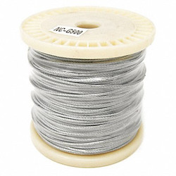 Bird Barrier Netting Perimeter Cable,500ft W,1/8 in H nc-g500
