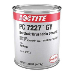 Loctite Brushable Ceramic,Gray,Kit,6 lb. PC 7227