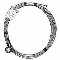 Oz Lifting Products Cable,Galvanized Steel,1200 lb. OZGAL.25-55B