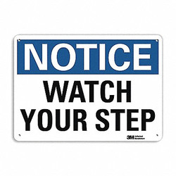 Lyle Notice Sign,7 inx10 in,Plastic U5-1617-NP_10X7